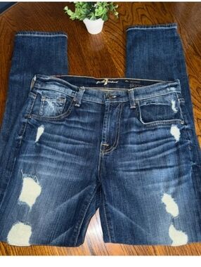 7 FOR ALL MANKIND Jeans The Relaxed Skinny 
Size 25